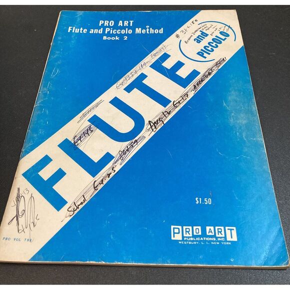 Other - PRO ART FLUTE PICCOLO METHOD Book‎ 2 PEASE Learn Play Instructional Text Course